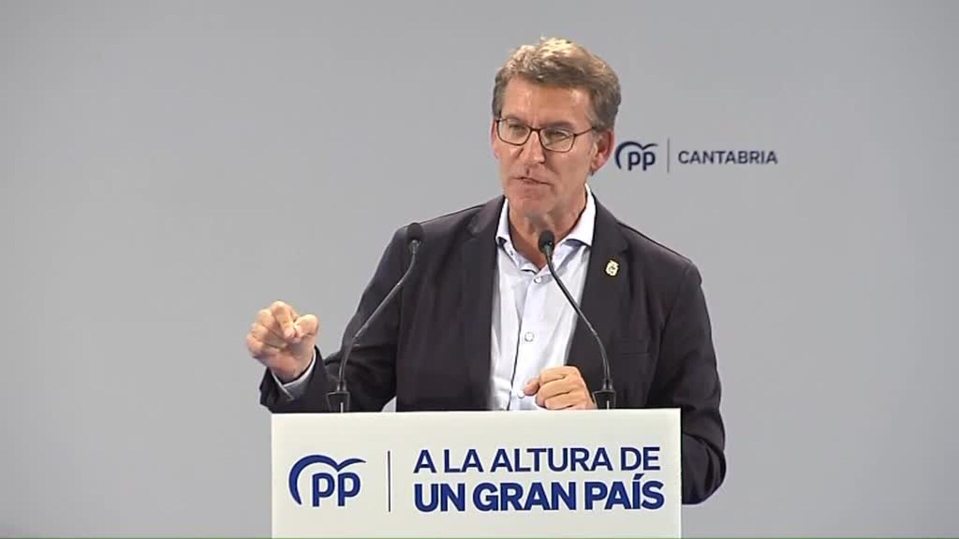 Feijóo: "Ningún constitucionalista de Cataluña puede aceptar que el PSOE sirva parta blindar el independentismo en la Generalitat"