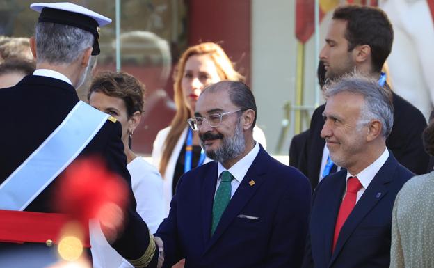 Torres: «La presencia de Canarias es un gran homenaje en este duro año para La Palma» 