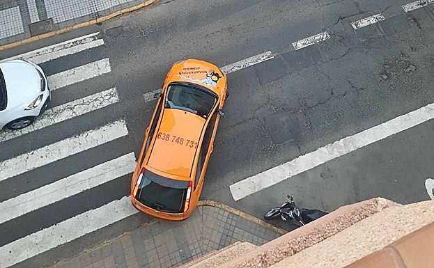 Imagen principal - Cortes de tráfico en la zona de Guanarteme. 