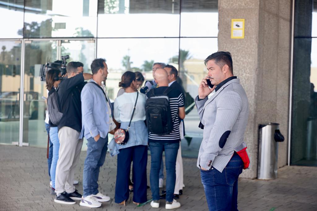 Fotos: El juez deja en libertad a Rayco González