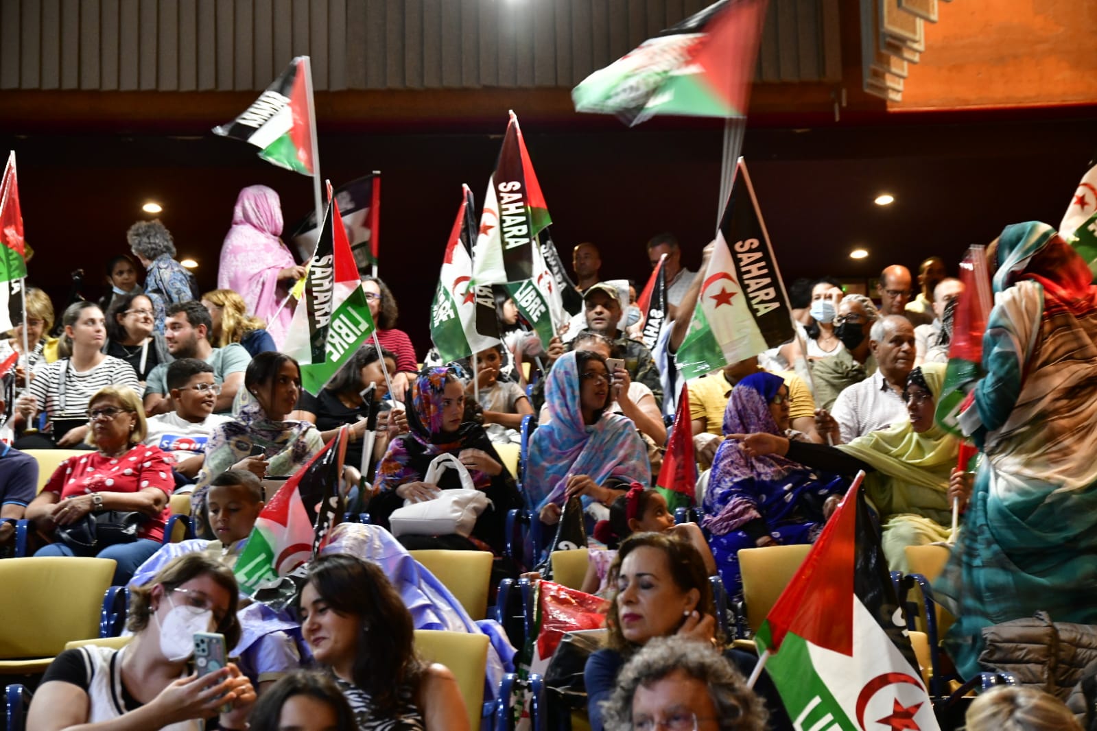 Fotos: Encuentro en favor de la autodeterminación del pueblo saharaui