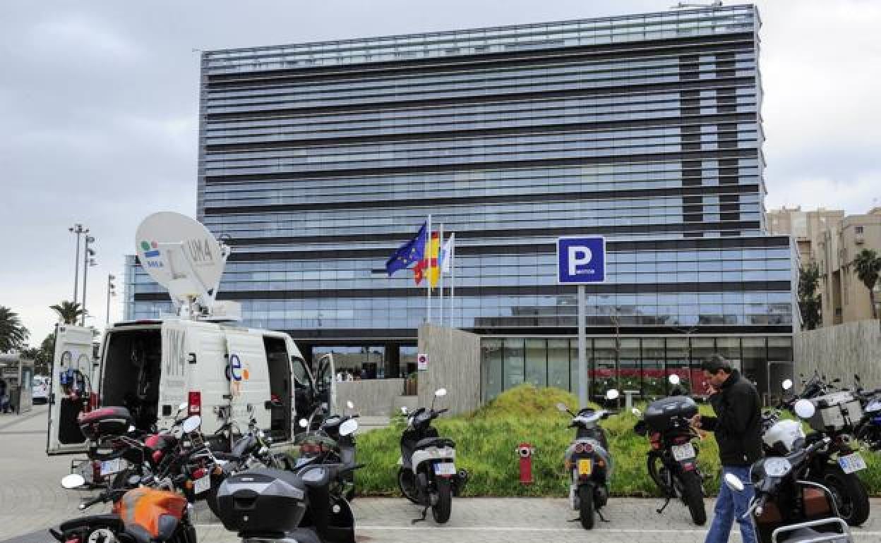 Los juzgados de la capital grancanaria, sede de la Audiencia Provincial de Las Palmas. 