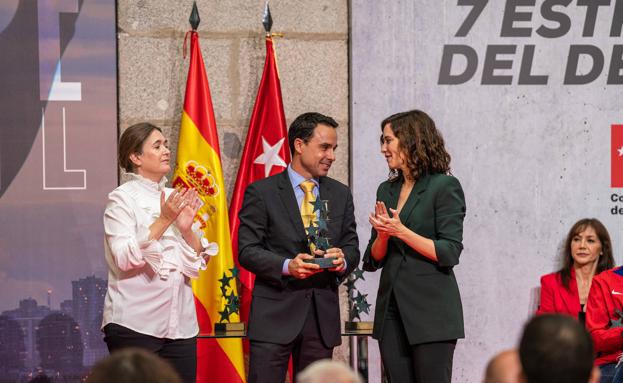 Plátano de Canarias recibe Siete Estrellas del Deportes de la Comunidad de Madrid