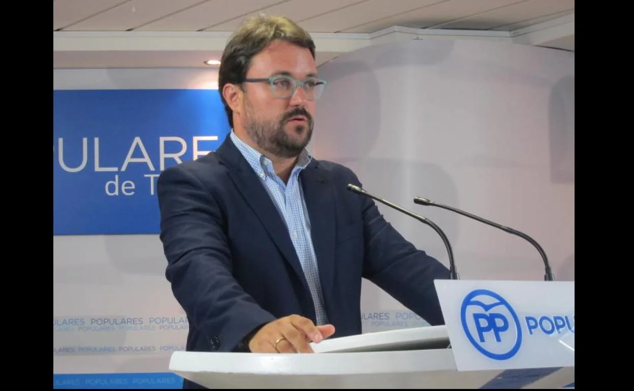 El senador del PP por Canarias, Asier Antona.