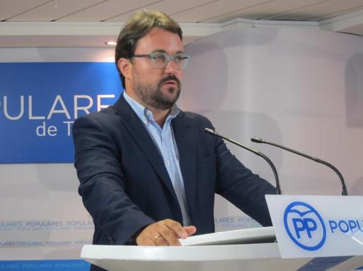 El senador del PP por Canarias, Asier Antona.