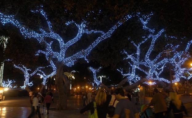 La capital grancanaria apagará las luces de Navidad a medianoche