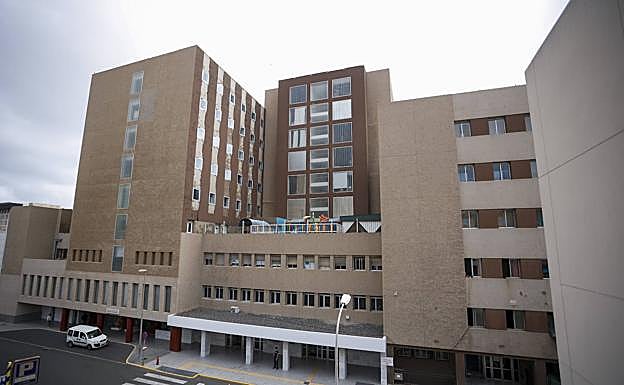 Imagen reciente de la fachada del hospital Materno Infantil. 