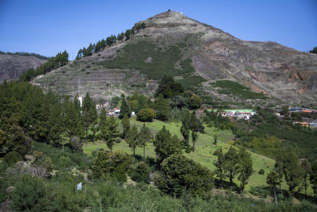 El entorno de Cruz de Tejeda también es patrimonio del verde. 