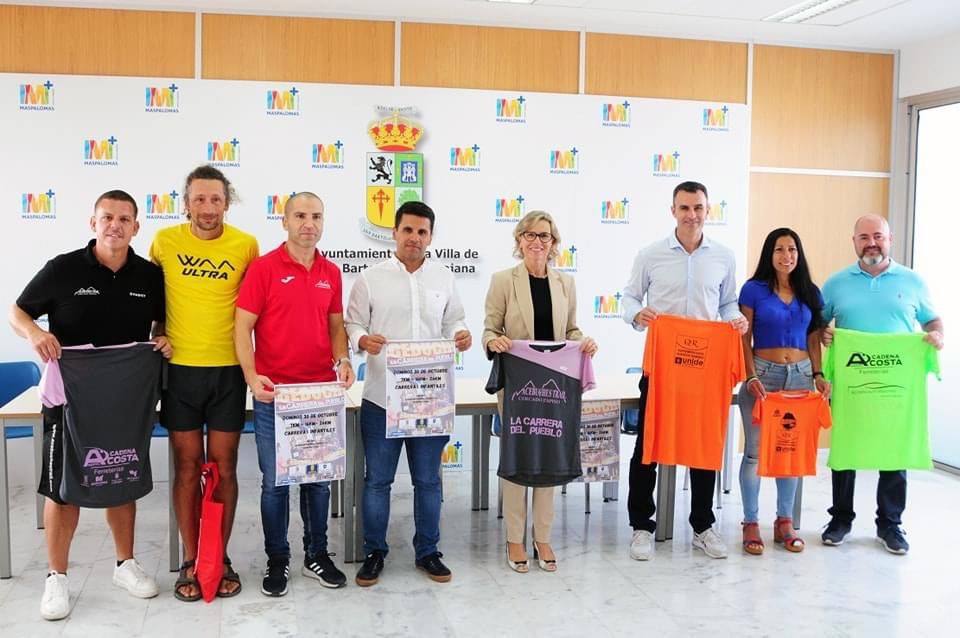 Imagen de la presentación de la séptima edición de la Acebuches Trail. 