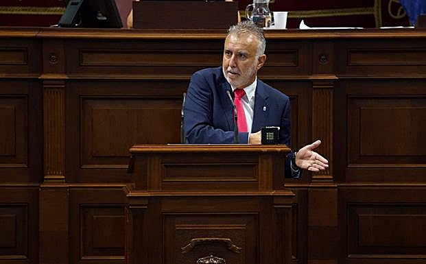 Ángel Víctor Torres, presidente de Canarias, en imagen de archivo. 