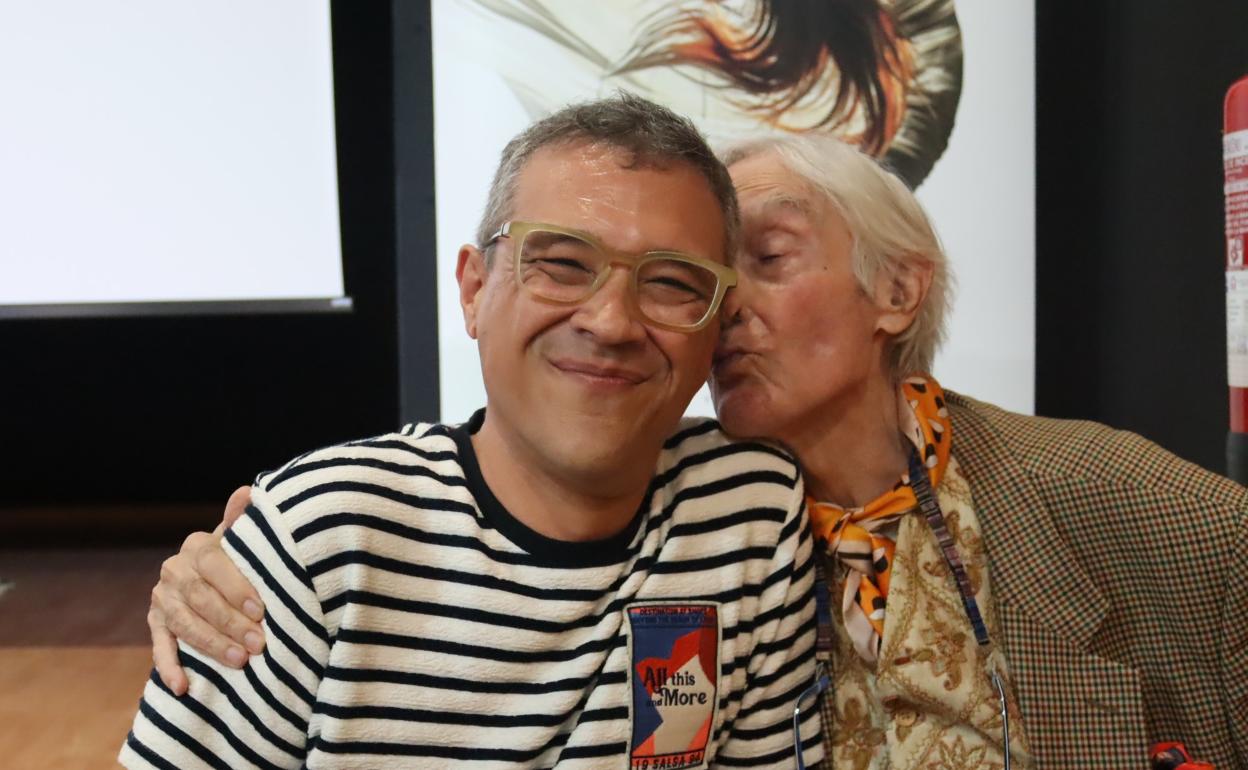 Quino Falero y Pepe Dámaso. 