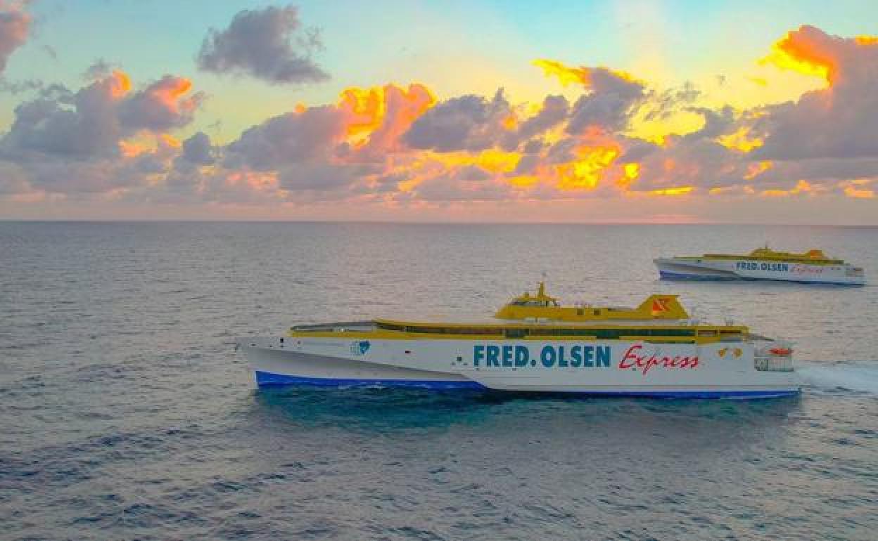 Más de un millón de pasajeros han escogido la Ruta Trimarán de Fred. Olsen Express en su primer año