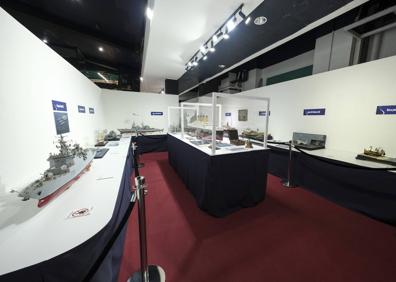 Imagen secundaria 1 - Algunos detalles de la exposición. 