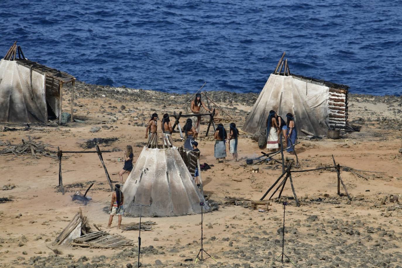 Fotos: Rodaje de la serie El Zorro en Arucas