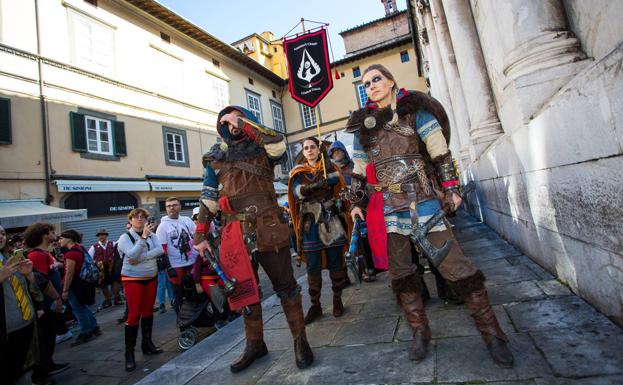 Fans de 'Assassin's Creed' en Lucca.