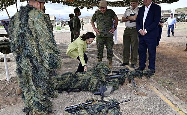 Imagen principal - Imágenes de la visita. 