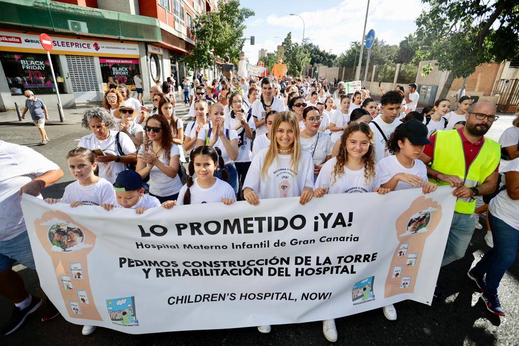 Fotos: Protesta para pedir mejoras en el Materno