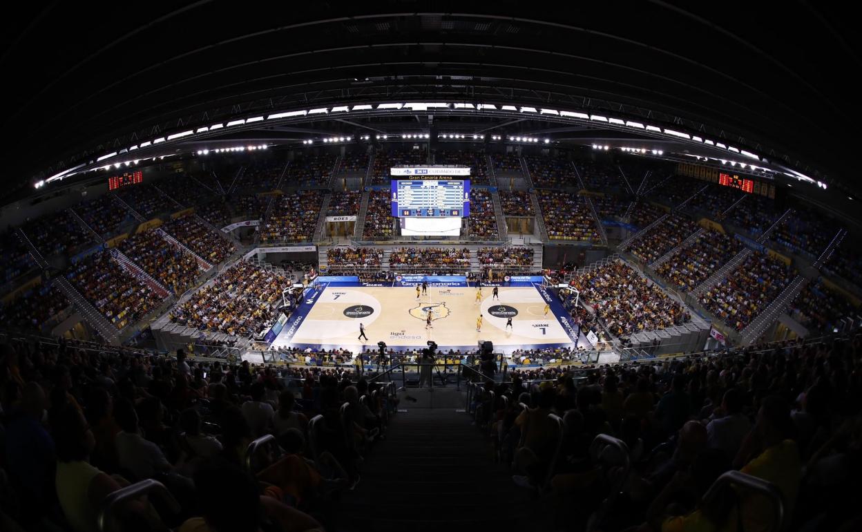 Imagen de archivo del Gran Canaria Arena. 