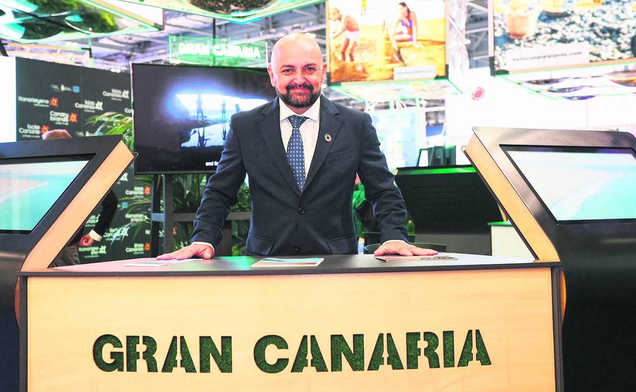 Carlos Álamo, Consejero de Turismo del Cabildo de Gran Canaria. 