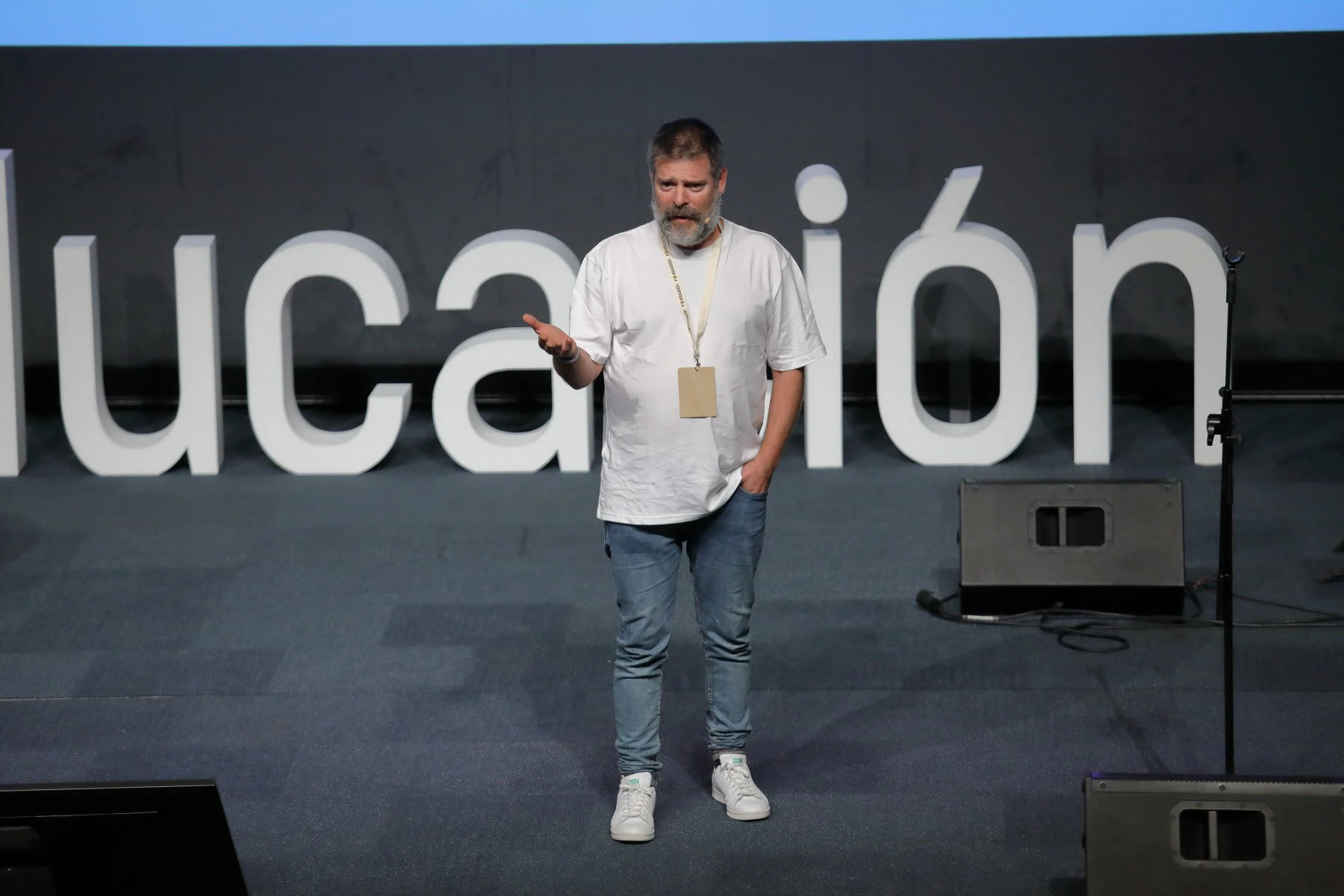 José Ramón Gamo, durante su participación en el Foro de RE Educación 'Nuevos Retos, Nuevos Paradigmas' . 