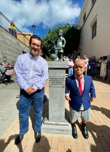 Imagen - El alcalde, Juan Jesús Facundo, y Pedro Falcón Cabrera.