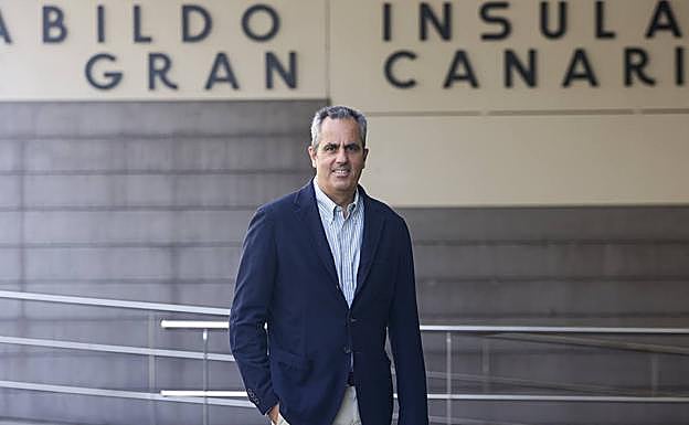 Miguel Jorge, candidato del PP al Cabildo de Gran Canaria. 