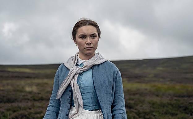 Florence Pugh, actriz protagonista de la película. 