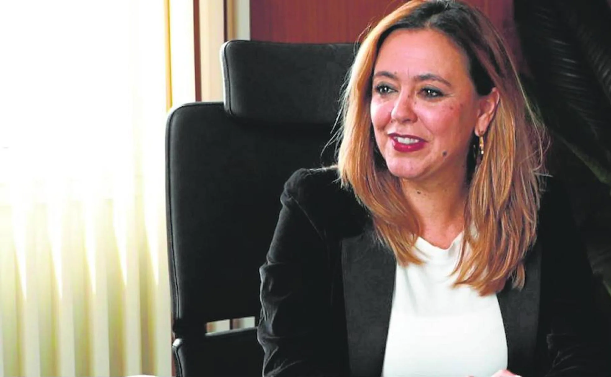María Dolores Corujo, presidenta del Cabildo de Lanzarote. 