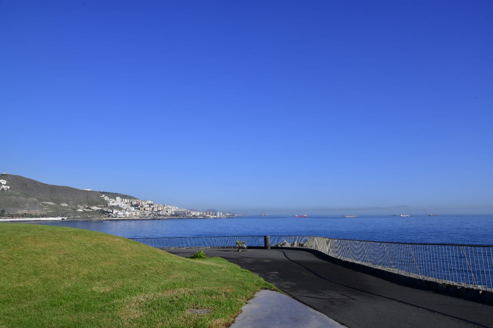 Vistas desde el sur de Gran Canaria. 