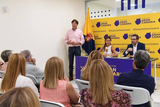 Fotos: Presentación de José María Ponce como candidato por UxGC al Cabildo