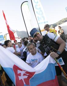 Imagen secundaria 2 - Tejeda ha acogido la espectacular salida del WAA 360º The Challenge