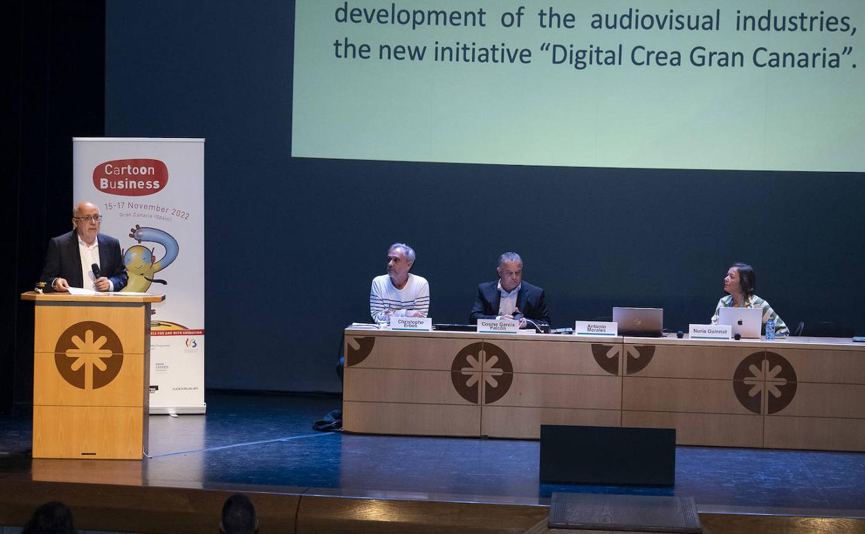 Imagen de la presentación del encuentro. 