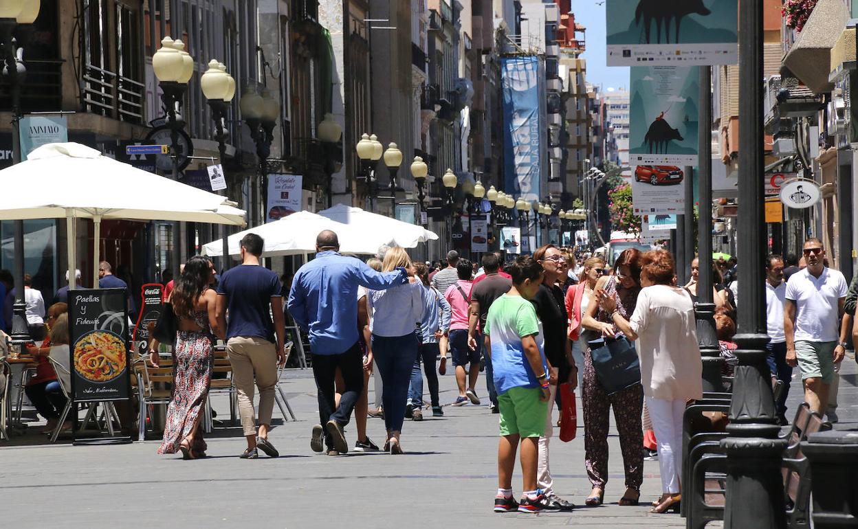 Imagen de archivo de la Calle Mayor de Triana. 