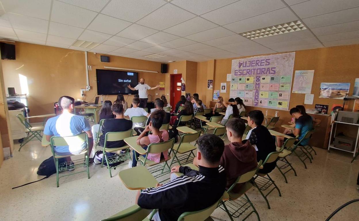 La actividad prevista en San Lorenzo, con David Pantaleón. 