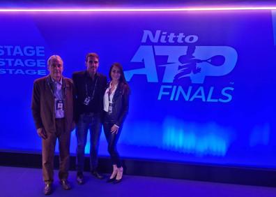 Imagen secundaria 1 - Día grande en Turín para David Marrero con el homenaje de la ATP