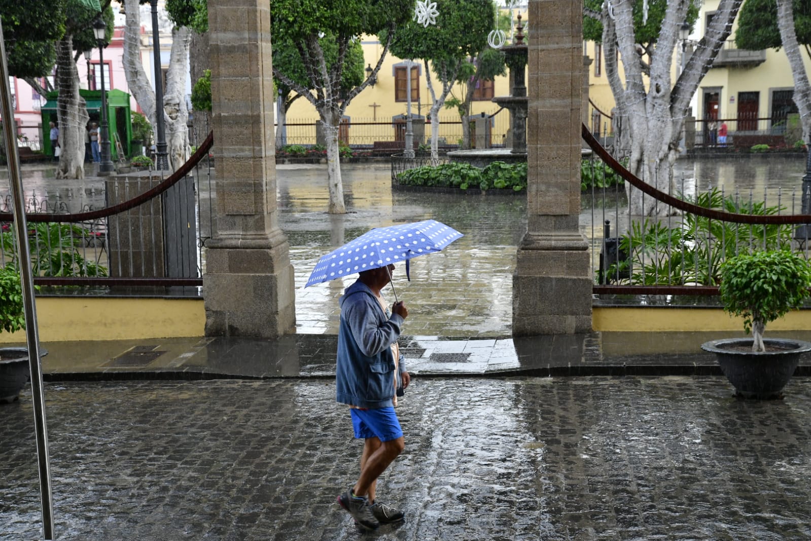 Fotos: Llega la lluvia a Gran Canaria