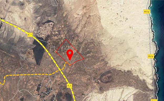 El suelo de 160.000 metros cuadrados se ubica entre la autovía y el Parque Natural de Corralejo. 