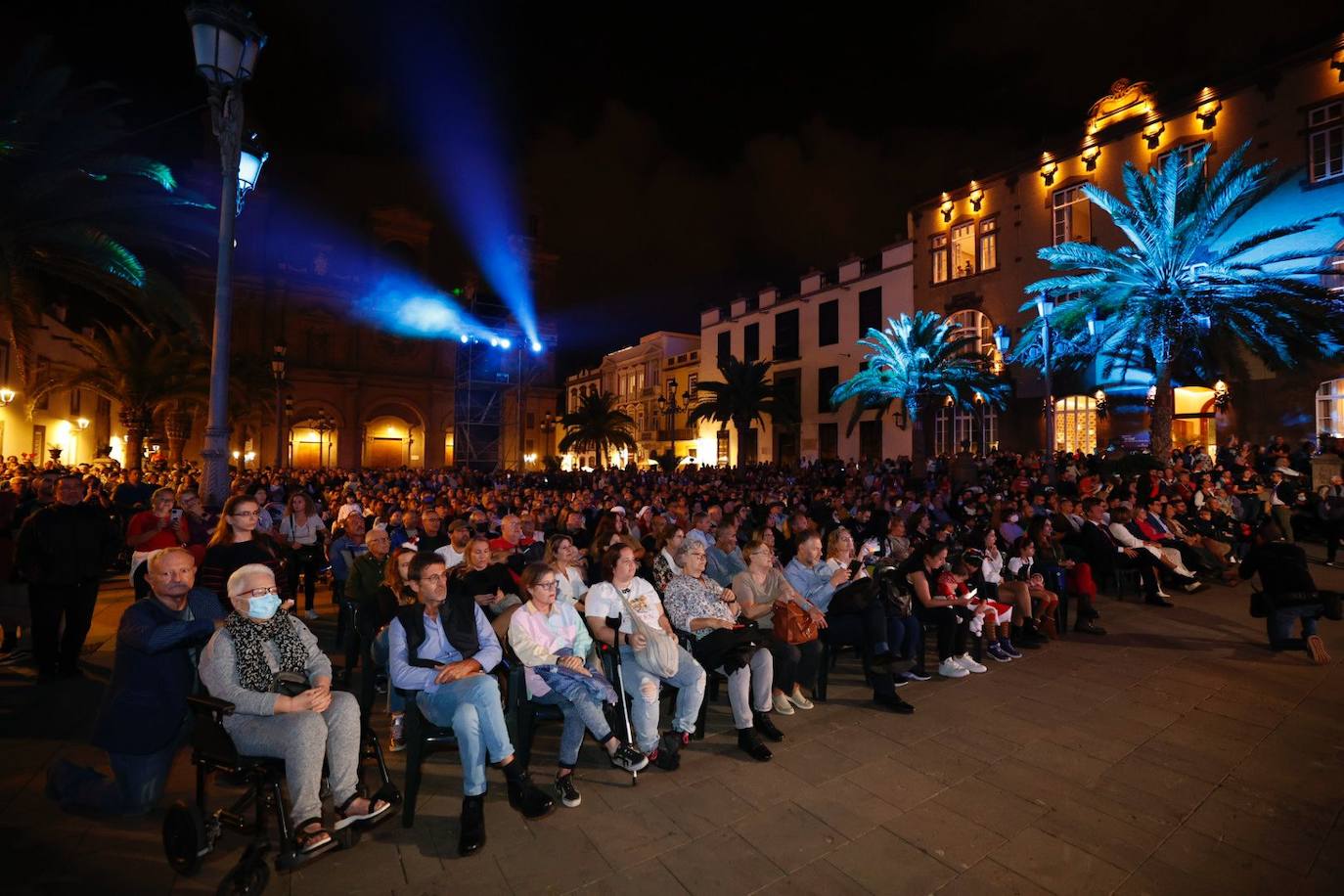 Fotos: La Navidad llega a la capital grancanaria con el encendido de luces
