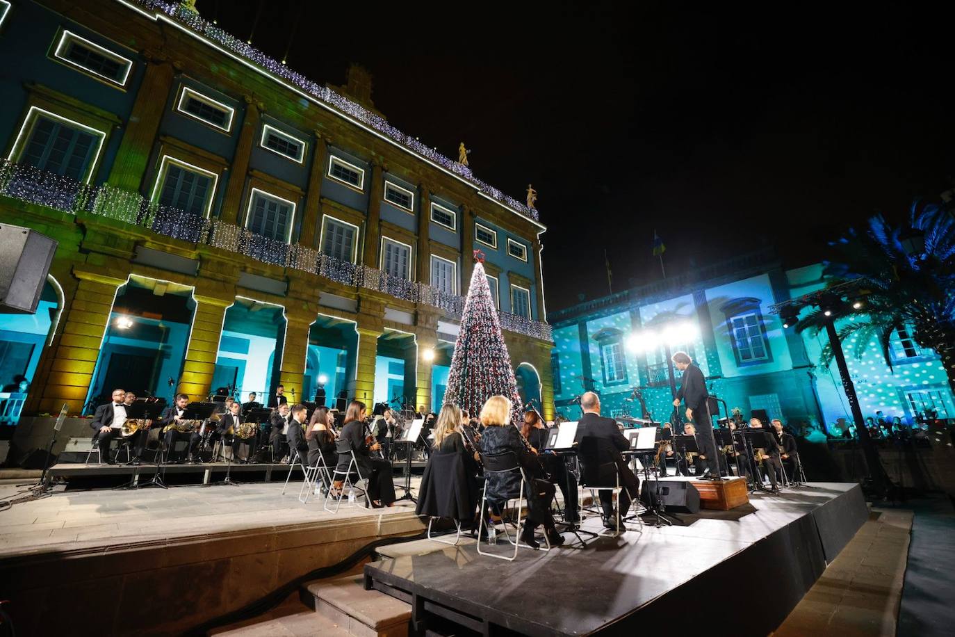Fotos: La Navidad llega a la capital grancanaria con el encendido de luces