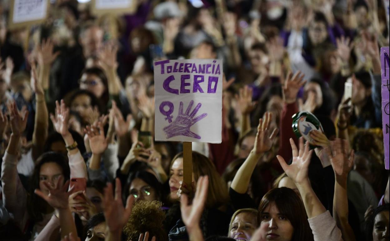 Manifestación del 25N. 