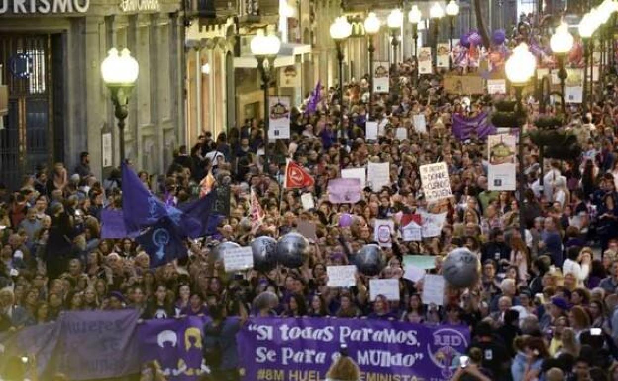 La Red Feminista de Gran Canaria apela a «toda» la ciudadanía a que se movilice hoy