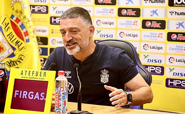 Pimienta analizó el derbi desde su habitual confianza en el equipo.