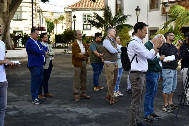 Fotos: Manuel Dominguez apoya a Sergio Ramos en su candidatura como alcalde de Telde