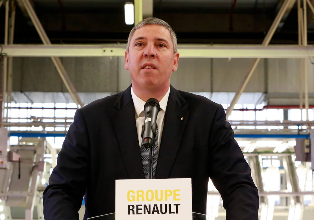 El todavía director industrial del Grupo Renault, José Vicente de los Mozos