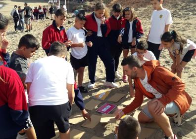 Imagen secundaria 1 - Aguadulce se deja querer por los alumnos del CEIP Saulo Torón