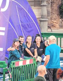 Imagen secundaria 2 - HPS vuelve a cuidar de la salud de los participantes en la carrera Corriendo por Vegueta