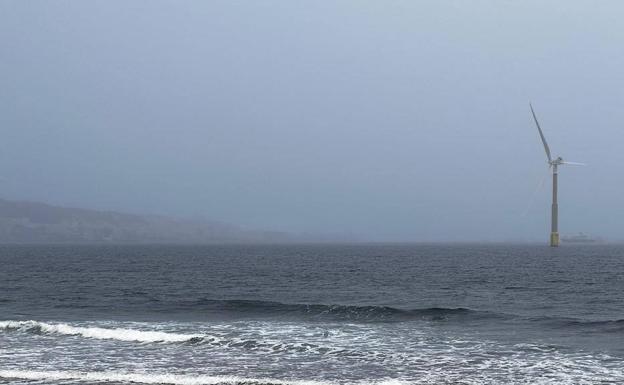 Imagen de archivo de una jornada de lluvia y frio en Gran Canaria. 