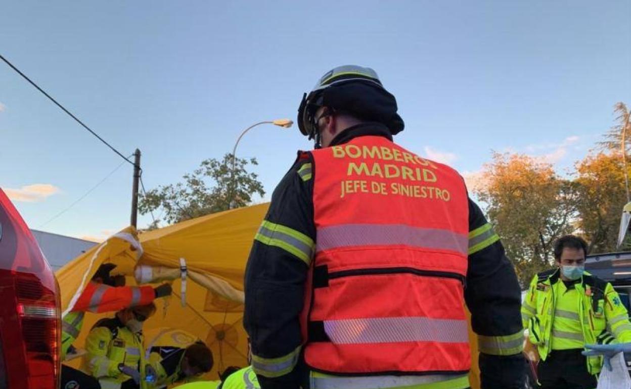 Imagen de archivo de la asistencia en un atropello que no guarda relación con este suceso. 