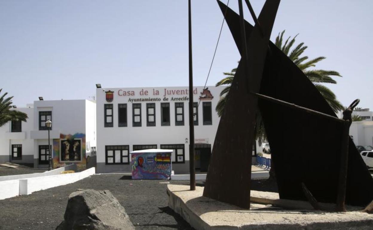 Casa de la Juventud, recinto a incluir en el nuevo contrato de suministro eléctrico en Arrecife. 