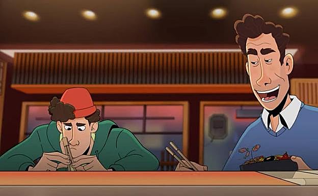 Nick hace la sustitución de su padre en el turno de vigilante del noche. 